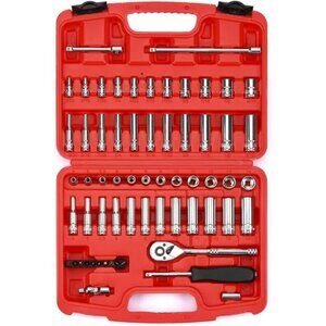 62-Piece 1/4-Inch Dr. Master Socket Set with Ratchets
